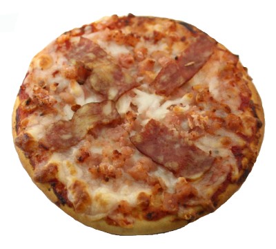 Mini Pizza Fiambre e Bacon 400 x 360